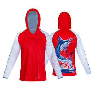Camisas de Pesca de Manga Larga para Hombre, con Malla Ventilada, Protección UV UPF50+, Protección Solar, Absorción de Humedad, Transpirables, de Secado Rápido, de Poliéster - Product Image 1