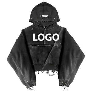 Unisex invierno Digital sudaderas con capucha Streetwear estilo cómodo deporte sudadera 100% algodón polar hombres mujeres venta al por mayor angustia - Product Image 6