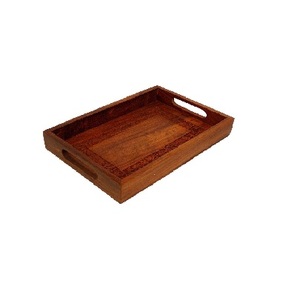 ถาดไม้ใส่อาหารในห้องนั่งเล่นถาดไม้ขนส่งผลไม้ดีไซน์คลาสสิก - Product Image 1