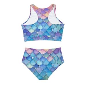 Dernière conception de marque OEM soutien-gorge Bikini vêtements de plage personnalisé taille haute femmes Sexy Push Up maillots de bain dames ensemble de sous-vêtements pour fille - Product Image 3