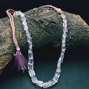 16 perles de culbutage à facettes collier fantaisie jaune naturel cadeau parfait pour les femmes sans nickel sans plomb - Product Image 4