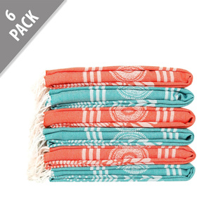 Authentique serviette de hammam en coton turc Fouta tissée à la main légère séchage rapide absorbant enveloppement de bain Spa couverture de voyage utilisation de pique-nique - Product Image 5