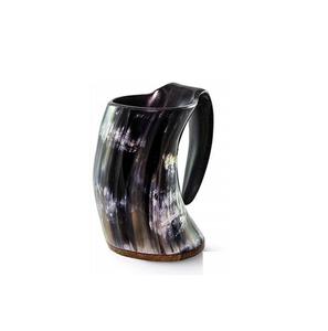 Auténtica Jarra de Cuerno de Búfalo Natural de 500 ml, Apta para Alimentos, Personalizable, para Fiestas, para Bebidas, Jarra de Cuerno, Precio Económico - Product Image 1