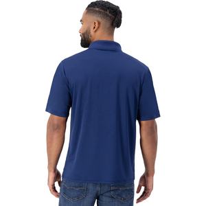 Polos pour hommes populaires Nouveau design avec logo personnalisé Polos respirants de couleur unie pour hommes 2025 - Product Image 5