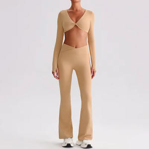 New Gym Fitness Set Woman Quick Drying Breathable Gym Jacket <b>Women</b> Yoga Leggings Sports Fitness Bra Top <b>Women's</b> Gym Sets - Product Image 1