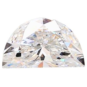 Diamante de Laboratorio en Forma de Media Luna de 1 Quilate, Claridad VS1, Certificado IGI, Corte Media Luna - Product Image 2