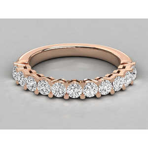 Bague pour femme en or 18 carats avec diamant de laboratoire - Product Image 2