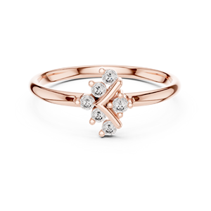 Trinkets jewels 14K Anillo de compromiso de etiqueta privada Diseño personalizado - Product Image 2