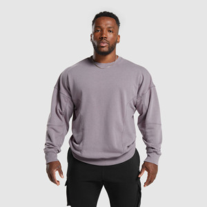 Sudadera Unisex Extra Grande de Cuello Redondo, Bordada, de Algodón y Poliéster de 300 g/m², en Colores Personalizados al por Mayor - Product Image 1