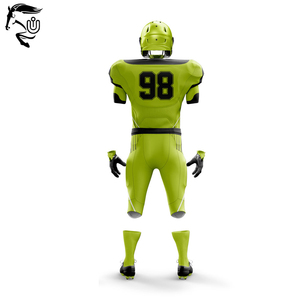 Uniformes de fútbol americano impresos personalizados de calidad superior conjuntos de equipo de manga corta con nuevo diseño de logotipo para uso deportivo - Product Image 4