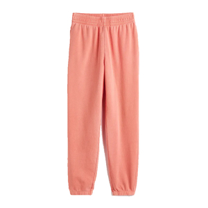 Pantalones de chándal rectos básicos para mujer de color melocotón de alta calidad, pantalones de jogging hechos a medida para invierno - Product Image 5
