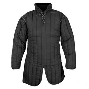 Abrigo Gambeson acolchado grueso Chaqueta Akteon histórica de manga larga medieval para el Festival de caballeros y La Feria de recreación - Product Image 2