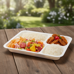 Bandeja de Melamina para Alimentos (35x25x4cm) Blanca 905 - Product Image 3