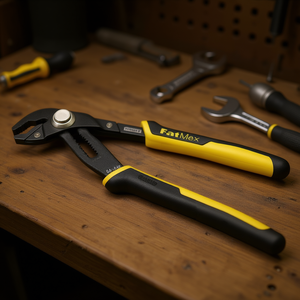 Pour Stanley Fatmax, ensemble de 4 pinces à joint à rainures multi-positions avec poignée en plastique à prise souple - Product Image 3