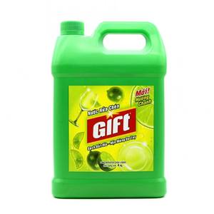 น้ำยาล้างจานอเนกประสงค์รสมะนาว3.8กก. สารเคมีที่ใช้ในครัวเรือนสำหรับห้องครัวดีไซน์แบบเจลเพื่อเป็นของขวัญ - Product Image 1