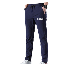 High Quality Custom Design <b>Men's</b> Nylon Spandex Fabric Joggers Cuffed Summer Quick Dry Elastic Waist <b>Baggy</b> Casual <b>Trousers</b> Active - Product Image 4