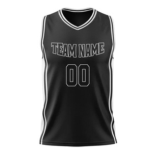 Venta al por mayor 100% tela de malla de poliéster personalizado sublimación impresión camisetas de baloncesto - Product Image 3