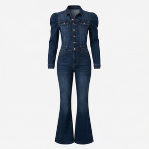 Traje Casual de Verano de Dos Piezas para Mujer, Sin Mangas, de Mezclilla Personalizada de Alta Calidad, Secado Rápido, Transpirable, a la Moda, en Oferta Online, Uso Razonable - Product Image 1