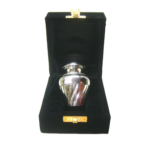 Urna de recuerdo de metal, urnas de cremación infantil de venta superior, ataúd de almacenamiento Premium, suministros funerarios, urnas con caja de terciopelo - Product Image 3