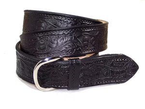 Cinturón de cuero genuino resistente para hombre más vendido, diseño de árbol de hoja de roble Bellota hecho a mano, longitud personalizada, PU para hebilla, regalo para hombre - Product Image 2