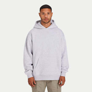 Prix de gros Nouvelle mode streetwear Hoodie oversize à manches longues épais avec logo personnalisé pour hommes et femmes - Product Image 2