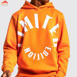 Survêtement en coton OEM, sweat à capuche imprimé, pantalon de survêtement pour hommes, jogging évasé empilé, ensemble de jogging deux pièces pour hommes - Product Image 6