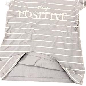 Diseño popular más popular Mercado de tendencia de la UE Venta caliente Camiseta de mujer con estampado de rayas Camiseta de mujer de calidad superior ajustada suelta - Product Image 4