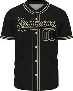 Maillot de baseball vierge T-shirt en gros Cool Base Maillot classique à manches courtes - Product Image 5