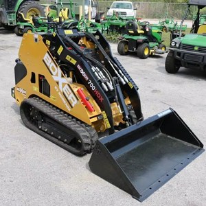 รถตักล้อยางขนาดเล็ก รุ่น 700HDX ดีเซล ปี 2024 แบบตีนตะขาบ พร้อมหัวตักด้านหน้า เกียร์ เครื่องยนต์ ลูกปืน ปั๊ม และ PLC - ข้อเสนอสุดพิเศษ - Product Image 1