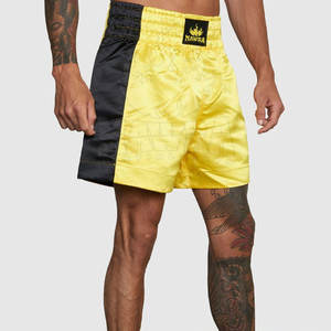 Servicio OEM al por mayor de color personalizado pantalones cortos de boxeo unisex nueva llegada pantalones cortos de boxeo para adultos - Product Image 5