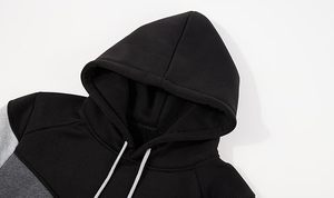 Nueva moda del proveedor de Pakistán, Sudadera con capucha 100% de algodón para hombre, ropa de calle informal, patrón sólido, sublimación de alta calidad para el invierno - Product Image 4