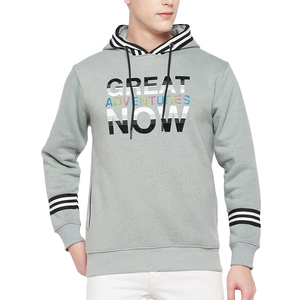 Sweat à capuche imprimé en coton et polyester pour les vêtements de sport, Sweat à capuche personnalisé en coton mélangé pour hommes Sweats à capuche imprimés surdimensionnés - Product Image 1