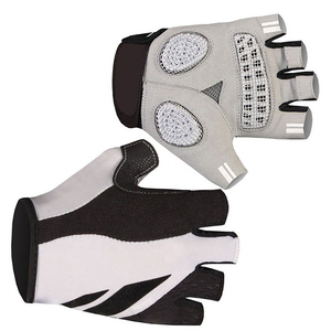 Vente en gros unisexe doux confortable demi doigt gants d'équitation et de cyclisme vente directe usine fournisseur Gym gants de fitness pour adultes - Product Image 1