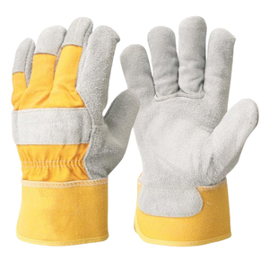Guantes DE SEGURIDAD transpirables de piel de vaca dividida, resistentes al calor para uso diario, guantes de jardín Canadian Rigger - Product Image 1