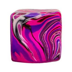 squish cube swirl toy stress relief fidget toy sensory squeeze marbled cube adhd autism fidget toy soft <b>squishy</b> hand squeeze blo - Product Image 2