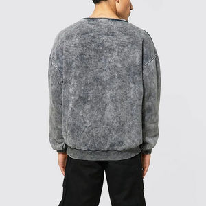 เสื้อสเวตเชิ้ตเปล่าพิมพ์ลายโลโก้แบบซันเฟด คุณภาพสูง เสื้อฮู้ดดี้ผู้ชาย ขายส่งจากโรงงาน เสื้อผ้าฝ้ายผู้ชายเนื้อหนา - Product Image 2