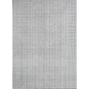 Tapis en laine faits main Contour Ivory, grande surface, 9x12, rectangulaires, style classique, couleur unie, viscose, tissés à la main, pour la maison et les couloirs - Product Image 1