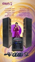 Tenang prosesor sinyal Digital 3x6, dengan EQ dinamis 96kHz/24-bit USB PC kontrol untuk Line Array Pro Audio Systems-DSP-36