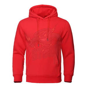Sweat à capuche 100% coton pour hommes, couleur unie, léger, fitness, manches longues, respirant pour les sports d'hiver. - Product Image 2