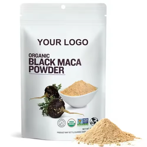 Poudre de racine de maca noire péruvienne 100% pure et naturelle, superaliments biologiques, poudre de café pour l'endurance et la force, best-seller - Product Image 1