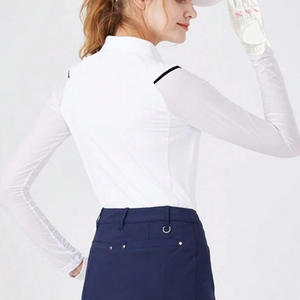 Gants Cabretta légers pour femmes avec étiquette de logo de broderie de marque personnalisée et emballage personnel - Product Image 2