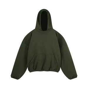 Sudadera con Capucha para Hombre, Otoño-Invierno, 100% Algodón, Estampado Serigrafiado, Ecológica, Personalizable, Tejida, Color Sólido - Product Image 6