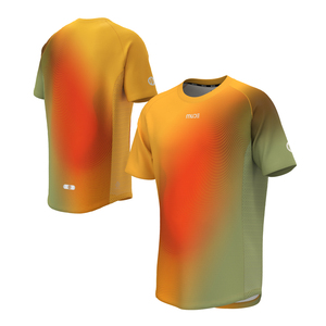 T-shirt de course à pied pour homme à motif 3D Dry-Fit - 100% polyester tricoté - Product Image 5