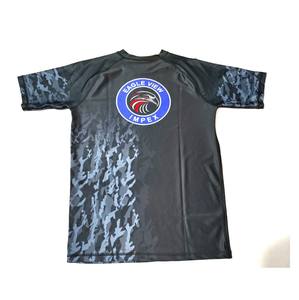 <b>Men's</b> Quick-Drying Compression Jersey Fabric T-Shirt Digital Unique Neck Design Stretchable Short Sleeves Sublimation <b>Base</b> <b>Layer</b> - Product Image 3