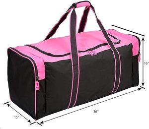 Sac de hockey sur glace brodé avec logo d'équipe personnalisé sacs de hockey Oxford en tissu résistant à l'usure et à l'eau - Product Image 1