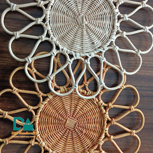 Eco Friendly Handmade Rattan Bamboo <b>Placemats</b> <b>Woven</b> Sustainable Table Mats - Product Image 2