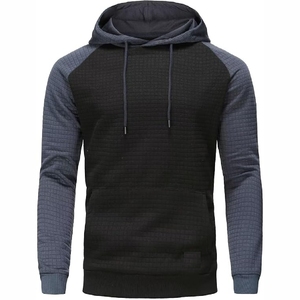 Qualité supérieure Sweats à capuche pour hommes Drop Shoulder Sweats à capuche de sport en molleton de coton épais léger - Product Image 6