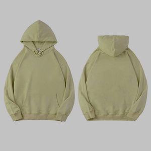 Sweat-shirts à capuche légers en polaire de polyester pour hommes, basiques, élégants, en coton mélangé, de haute qualité, unis, personnalisés - Product Image 5