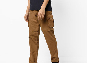 กางเกงคาร์โก้ผู้ชายดีไซน์ทันสมัยกางเกงคาร์โก้น้ำหนักเบากางเกงกลางแจ้งกันยับระบายอากาศได้ดี - Product Image 4