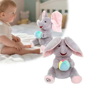 Peluche Éléphant Jouet de Jeu de Cache-Cache - Product Image 4